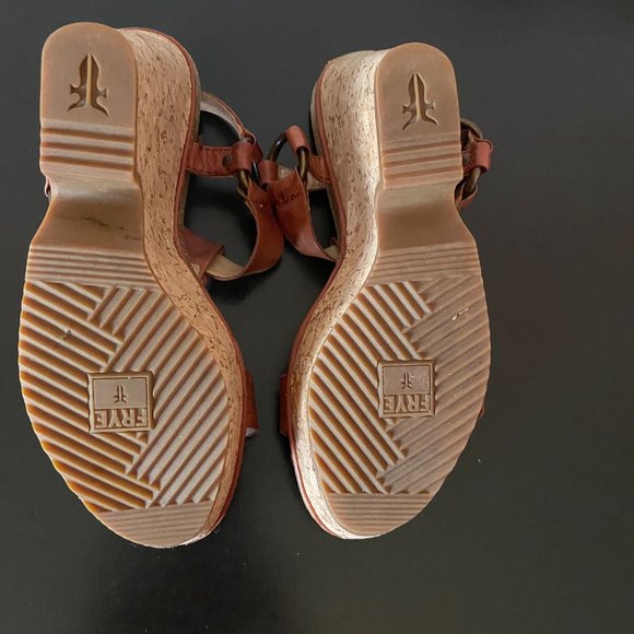 Frye Boho Leather Wedges - Picture 4 of 4